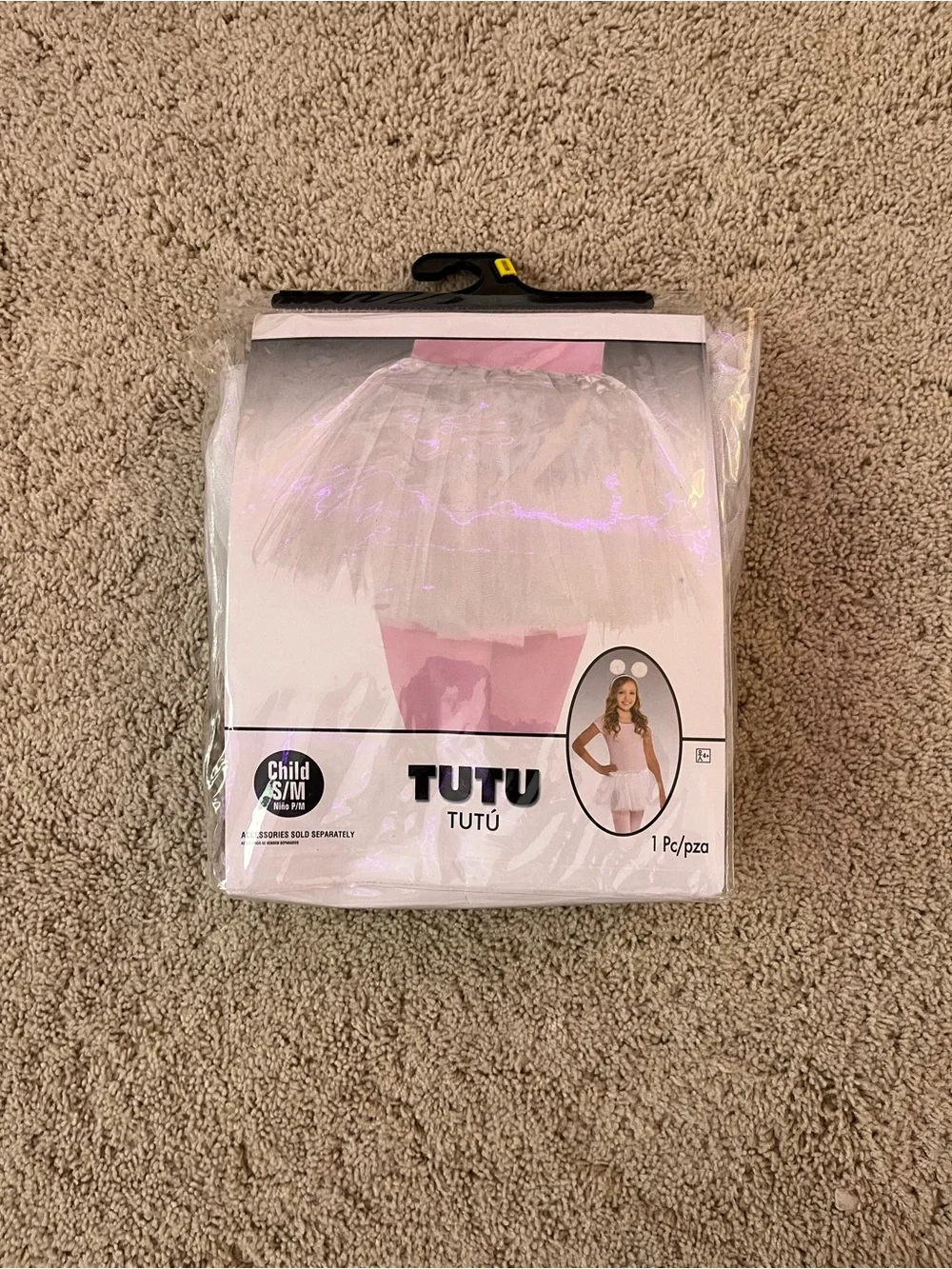 white tutu